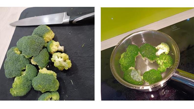 sommités de brocoli