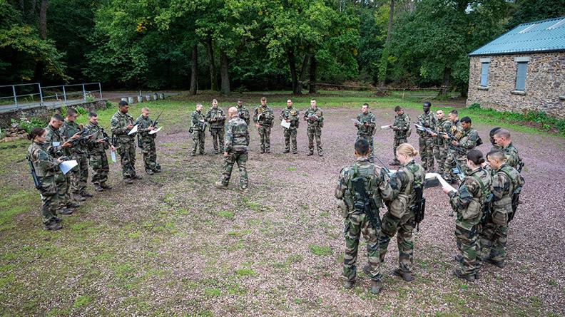 formation militaire initiale terrain