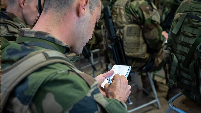 formation militaire initiale terrain