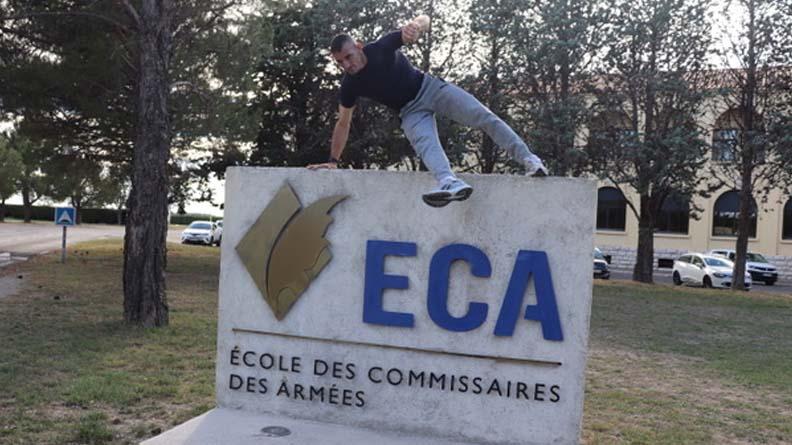 La promotion Intendant Général Daru en tournage avec Gérald Michiara !