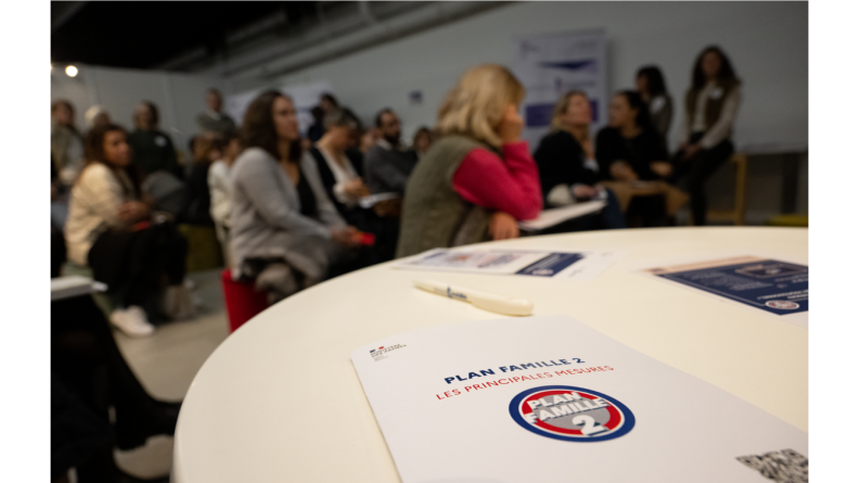 Présentation du plan Famille 2 au salon Nouvelle Vie Pro