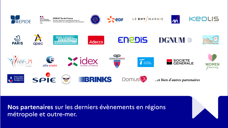 partenaires employeurs sur les derniers évènements