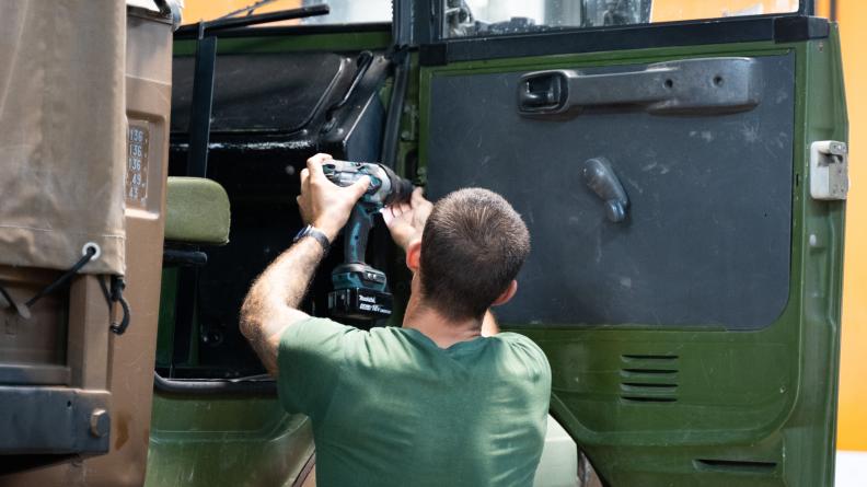Maintenancier de la SMR du 92e RI