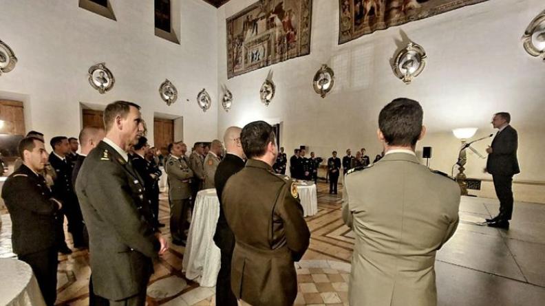 Le CHEM en visite à l'état-major des armées italien