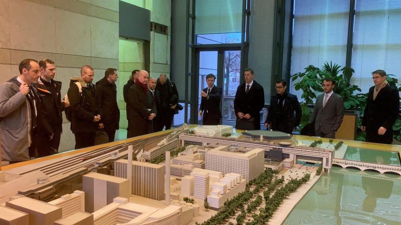 Visite au Ministère de l'Économie et des Finances