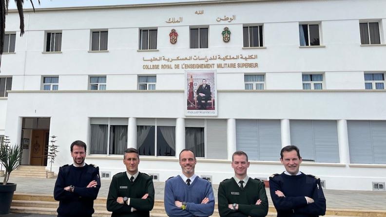 Exercice SIMULEX avec le Collège Supérieur de Défense du Maroc