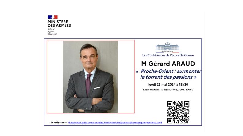 Les conférences de l'École de guerre_Araud Gérard Les conférences de l'École de guerre_Araud Gérard