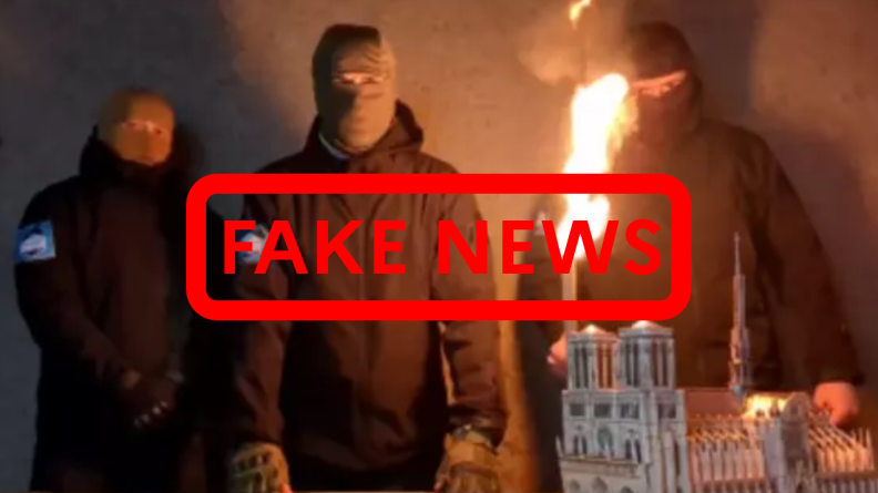 Fausse menace d’incendier la cathédrale Notre-Dame