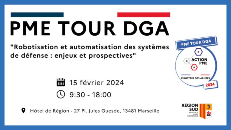 PME Tour DGA Marseille 15 février 2024 PME Tour DGA Marseille 15 février 2024