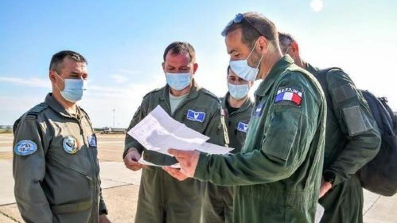 Entrainement franco-roumain de l'Unité française de vérification pour le traité Ciel ouvert 2021