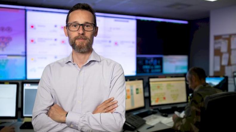 Nicolas, responsable d'un datacenter