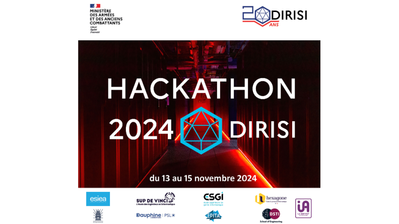 13 au 15 novembre 2024 - HACKATHON 2024 DIRISI