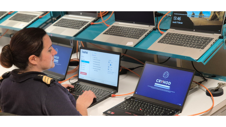#JournéeDesDroitsDesFemmes - Emmanuelle, technicienne au sein du SI-UG du CIRISI Toulon