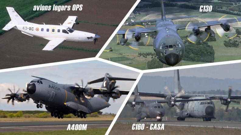 Segment avions de transport et école