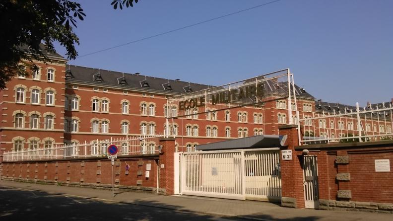Entrée de l’Ecole militaire de Strasbourg. 
