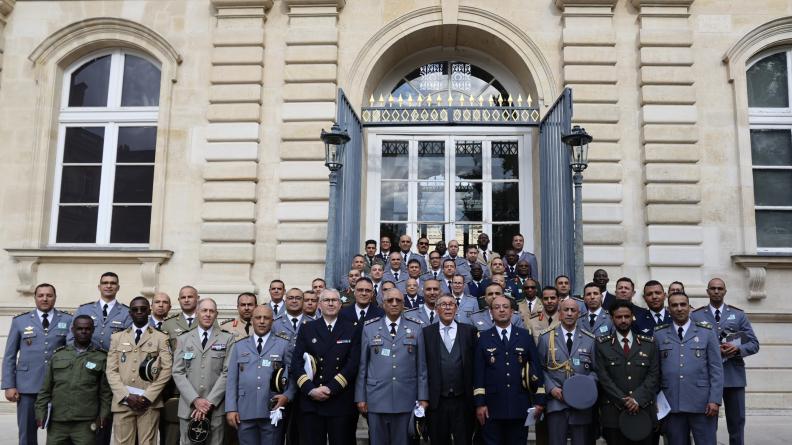 CV Pierre-Yves Daré, Colonel Major Lahcen El Hajjami, Professeur Mohammed El Saouri au Sénat