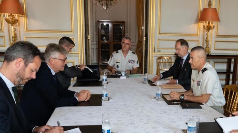 Le CEMA s’entretient avec le Secrétaire général adjoint aux Opérations de Paix de l’ONU