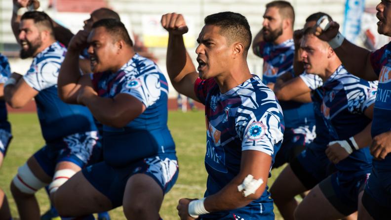 Tournée du XV du Pacifique en Nouvelle-Calédonie