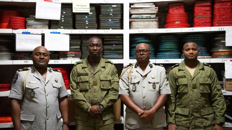 Semaine d’immersion de quatre officiers gabonais et nigériens 