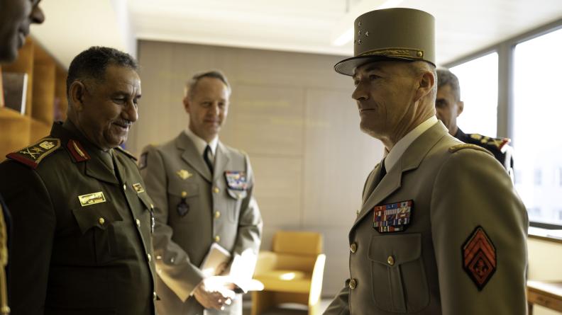 Le CEMA rencontre deux chefs militaires irakiens