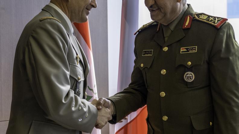 Le CEMA rencontre deux chefs militaires irakiens