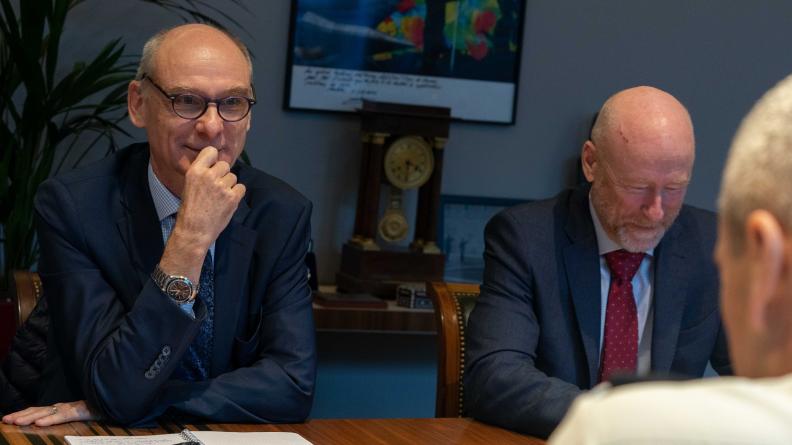 Le CEMA rencontre le chef de la délégation régionale du CICR en France