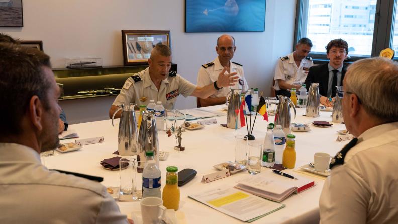 Rencontre du chef d’état-major des armées avec ses homologues belge, néerlandais et luxembourgeois