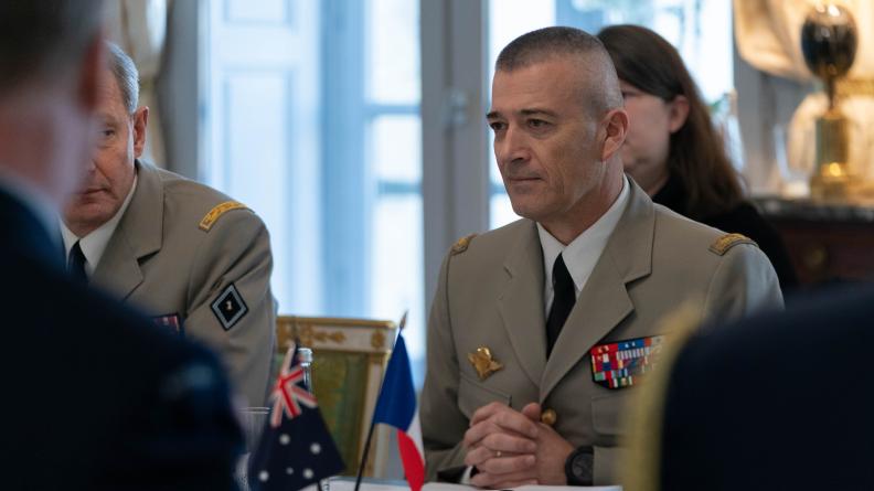 Le chef d’état-major des Armées reçoit la visite de son homologue australien