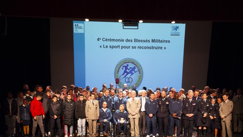 Le sport pour se reconstruire : 4e cérémonie des blessés au CNSD