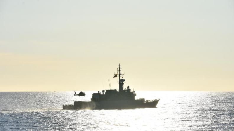 Manœuvres avec l’Armada de Colombia pour le Germinal dans le cadre de la coopération NARCOPS 