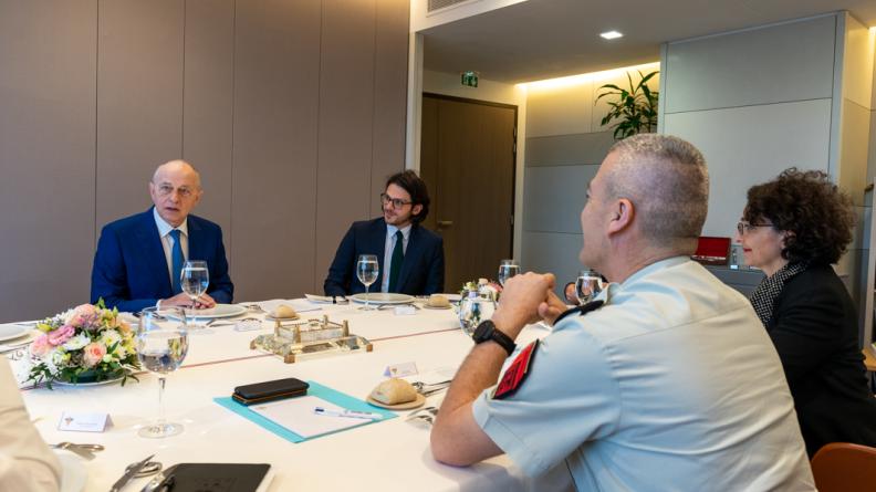 Déjeuner de travail avec le Secrétaire général délégué de l’OTAN