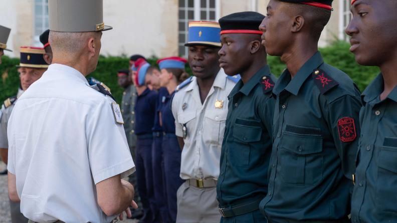 Visite du CEMA à Saint-Cyr l’école dans le cadre d’un partenariat avec les prytanées africains