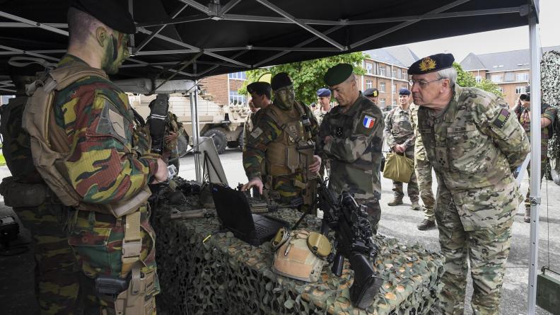 Voyage officiel du chef d’état-major des armées en Belgique 