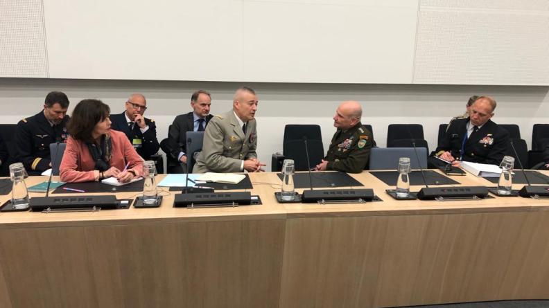 Participation du CEMA au comité militaire de l’OTAN à Bruxelles