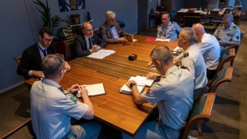 Entretien du chef d’état-major des armées avec le Directeur général de l’AFD