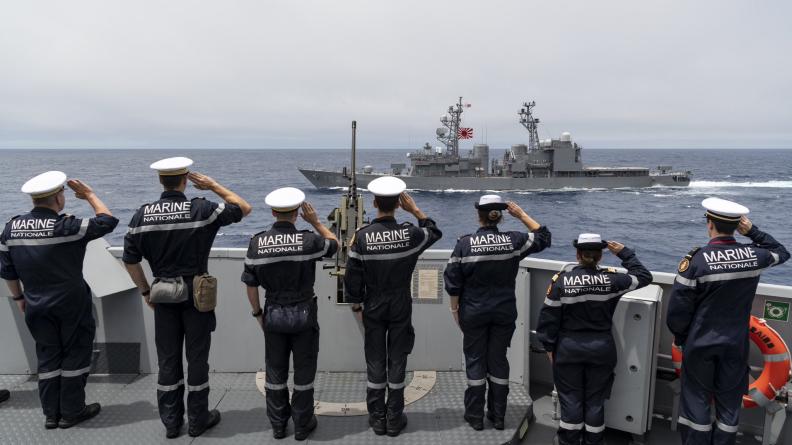 Premier entretien entre le chef d’état-major des Armées et son homologue japonais