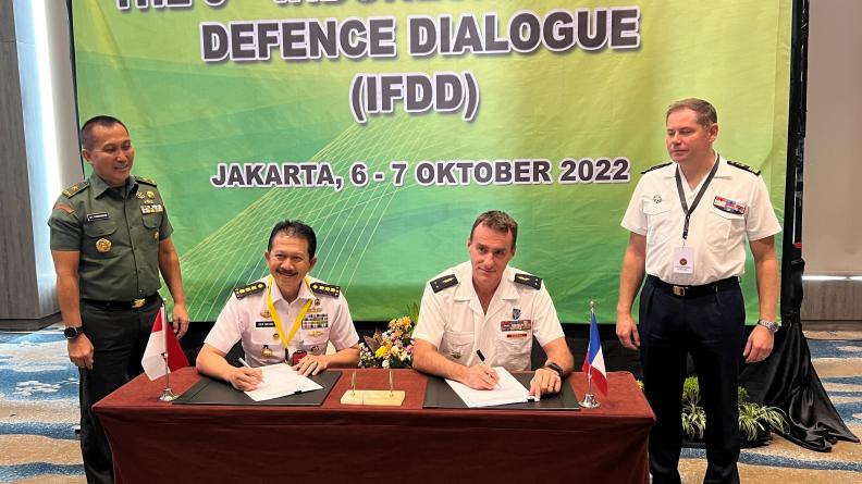 Neuvième dialogue de défense franco-indonésien à Jakarta