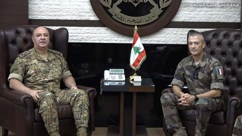 Visite officielle du CEMA au Liban