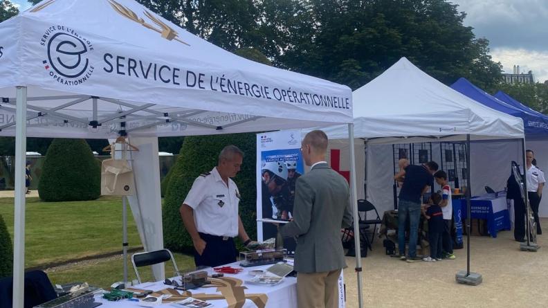 Stand du SEO aux Invalides 
