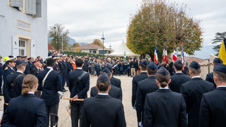 Cérémonie à Biviers