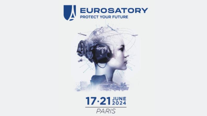 Affiche officiel du salon Eurosatory 2024