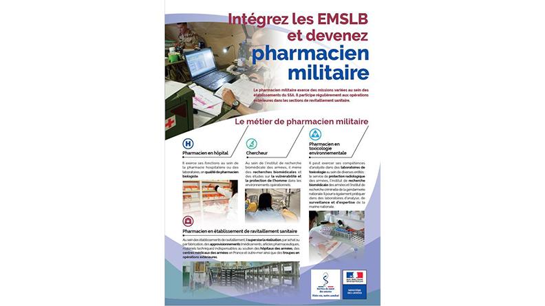 Plaquette pharmacien militaire