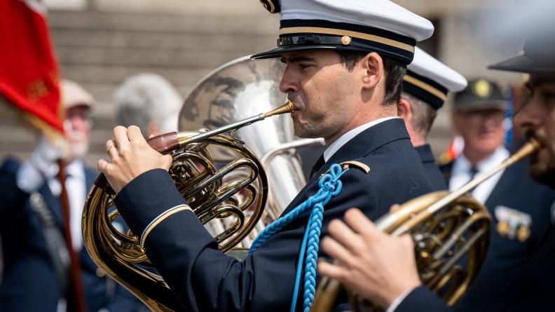 Membre de la musique des equipages de la Flotte