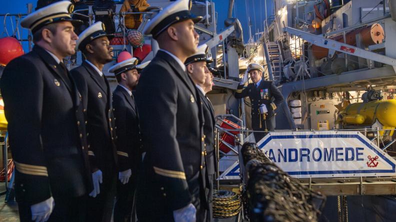 Un nouveau commandant pour l’Andromède