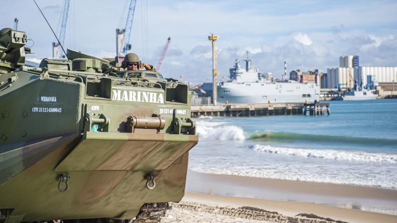 JEANNE D’ARC 25 – Manœuvres amphibies à Fortaleza 