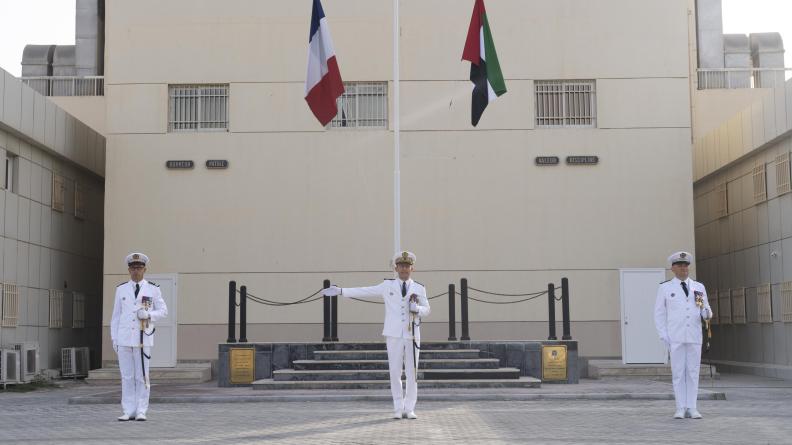 28 juillet – base navale d’Abu Dhabi