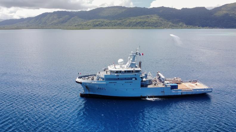 3 août – Bâtiment de soutien et d’assistance métropolitain Bougainville