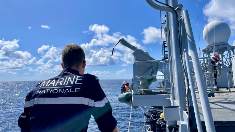 Le Prairial débute la mission Asie 24.2