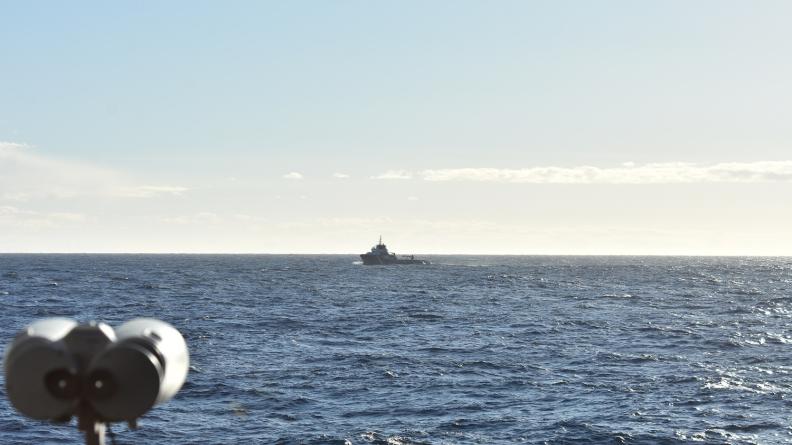Semaine d’entraînement de haute intensité pour les marins du Chevalier Paul