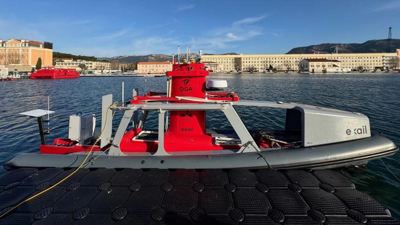Des marins aux commandes du DriX